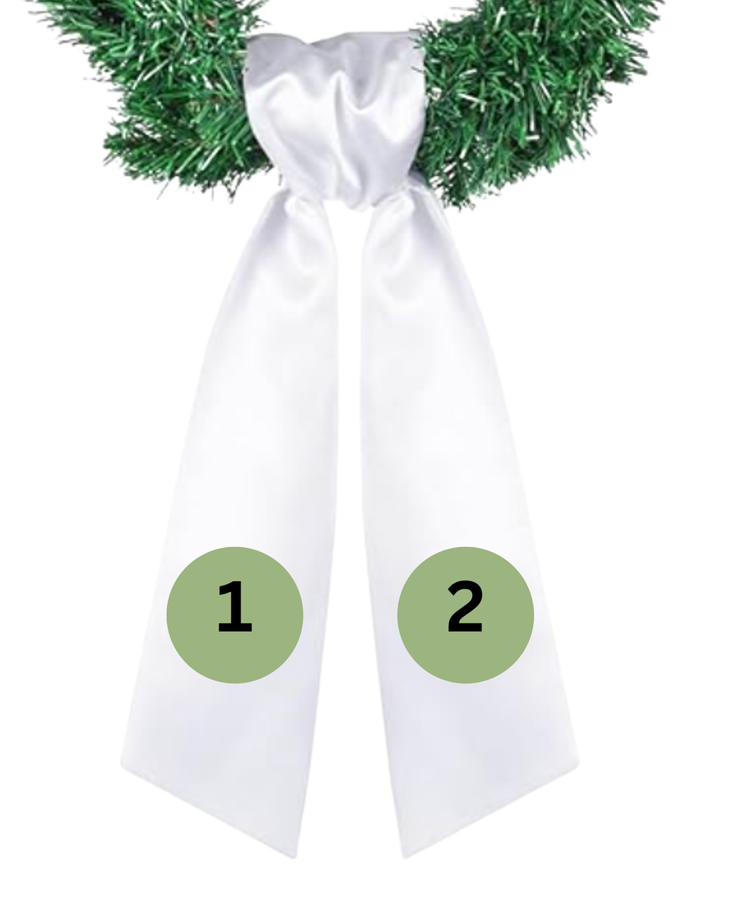 Custom Wreath Sash – Make It Your Own 🎀