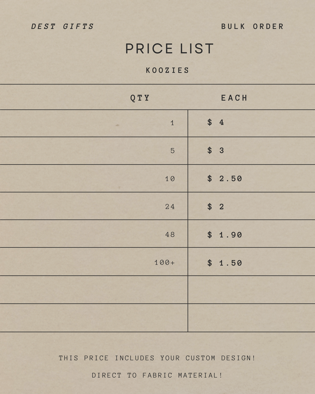 Dog- Custom Can Koozie