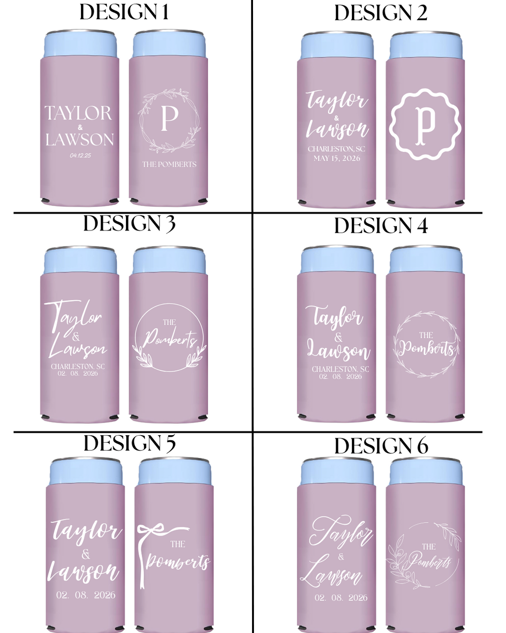 Custom Slim Can Koozie