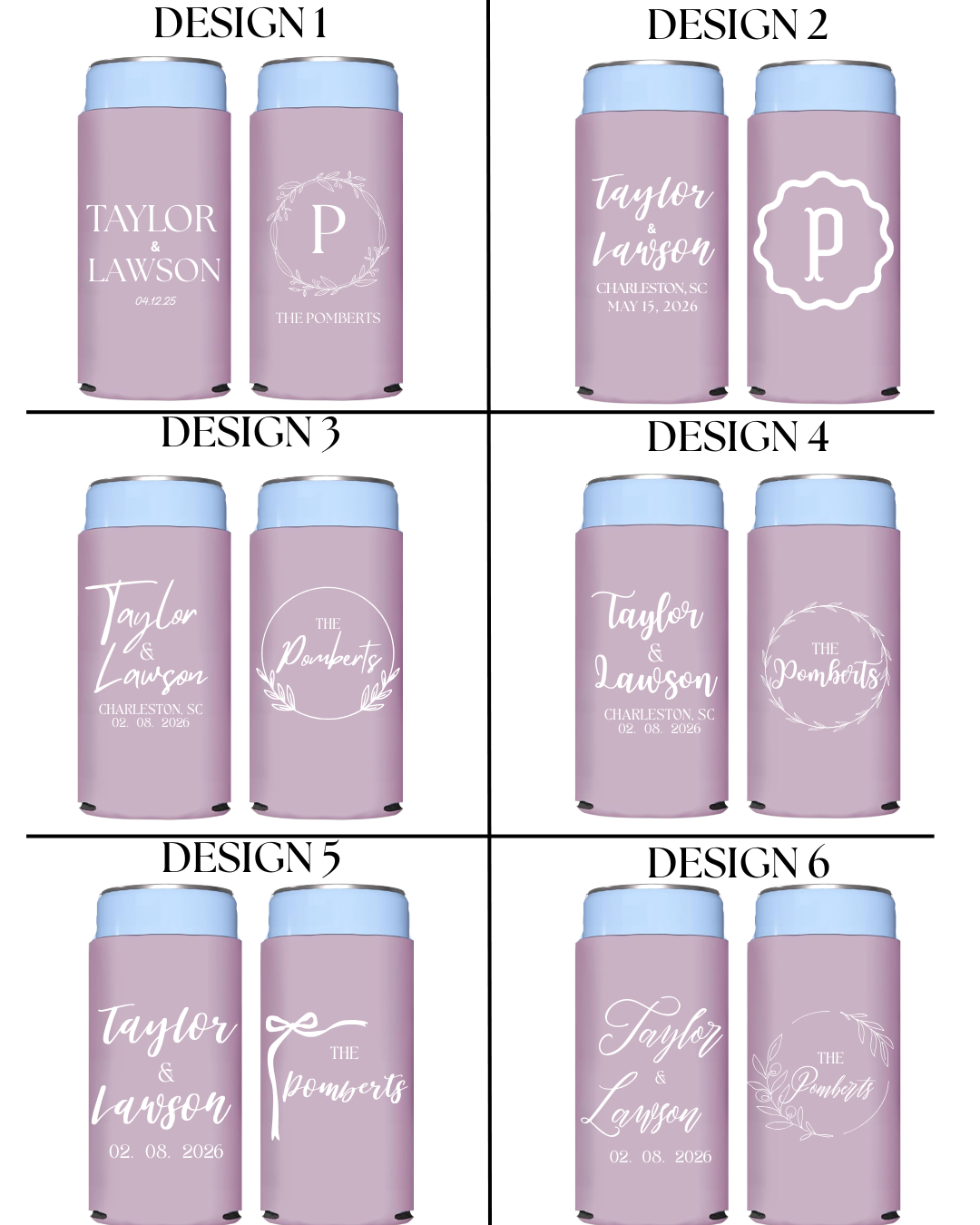 Custom Slim Can Koozie