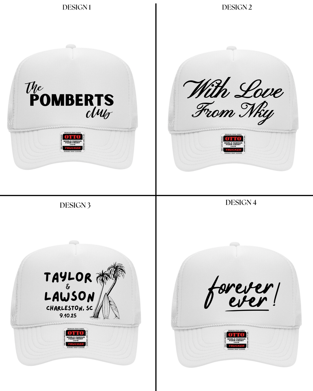 Choose Your Custom Design- FRONT DESIGN ONLY