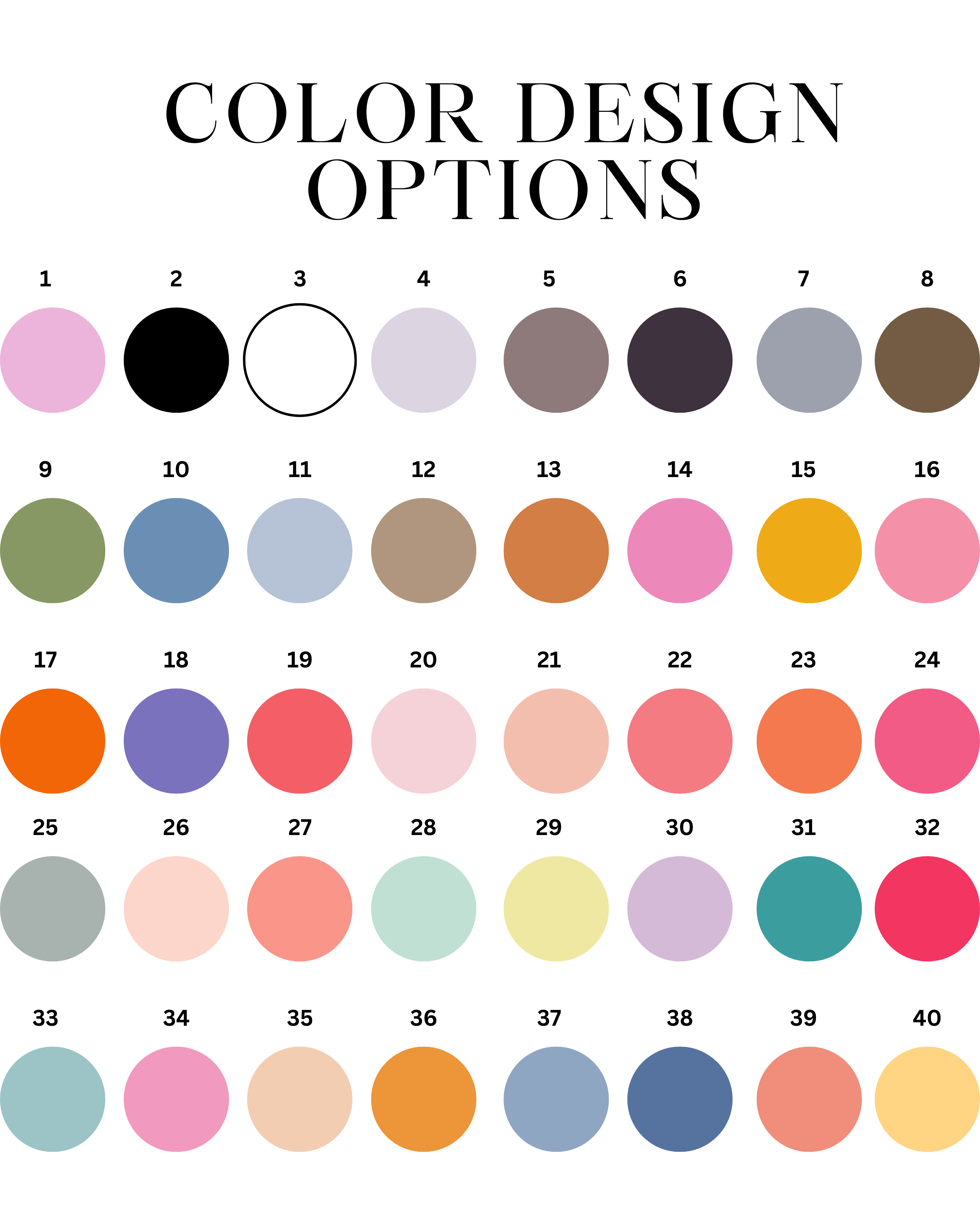 Choose Your Custom Design- FRONT DESIGN ONLY