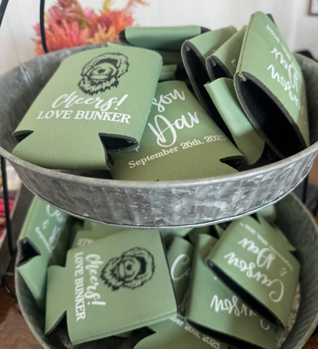 Dog- Custom Can Koozie