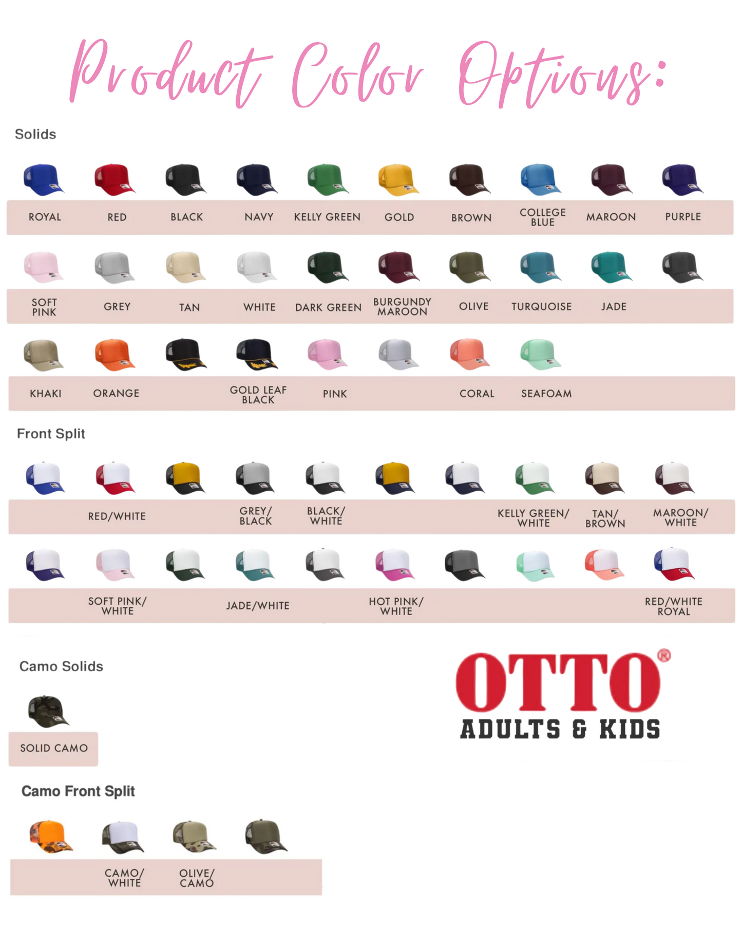 Choose Your Custom Design! FRONT DESIGN ONLY