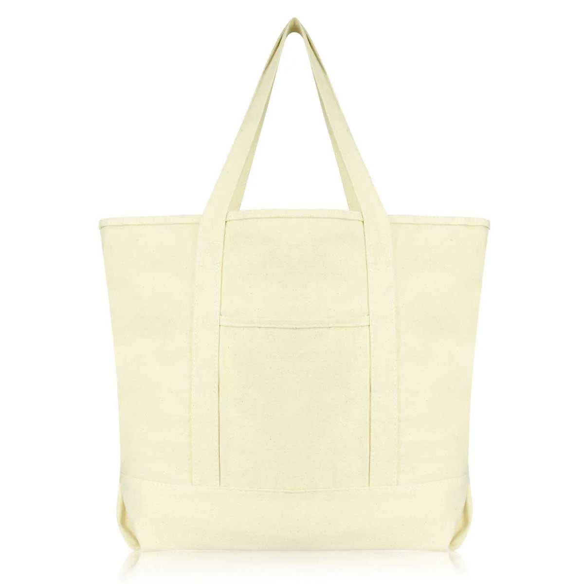 Large Custom Cotton Canvas Tote